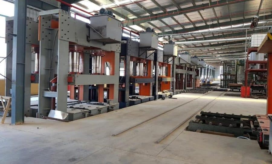 LELOI wood factory in Vietnam — production line 6