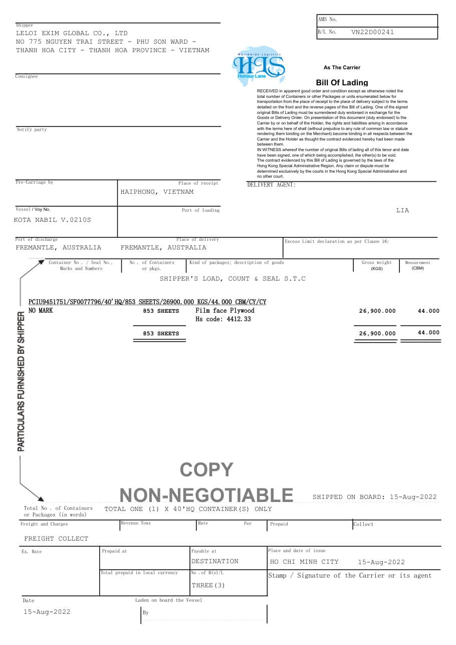 The Lacey Act Plant Declaration: What US Wood Importers Must File